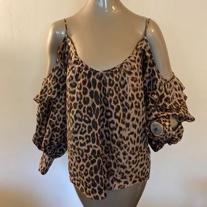 🖤Leopard print blouse🖤